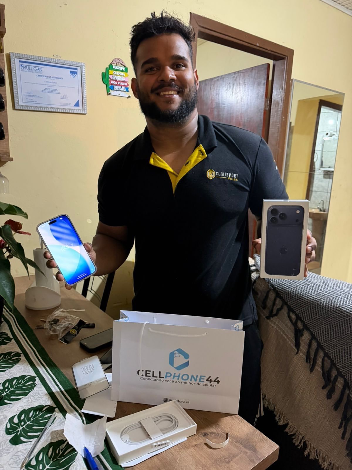 Nosso cliente cristian ja fez seu upgrade conosco e esta muito contente e satisfeito ✅VENHA VOCÊ